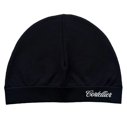 CORTELLIER SKULL CAP - BLACK