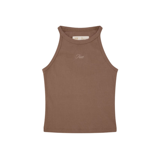 TRUE TANK TOP - CAFÉ